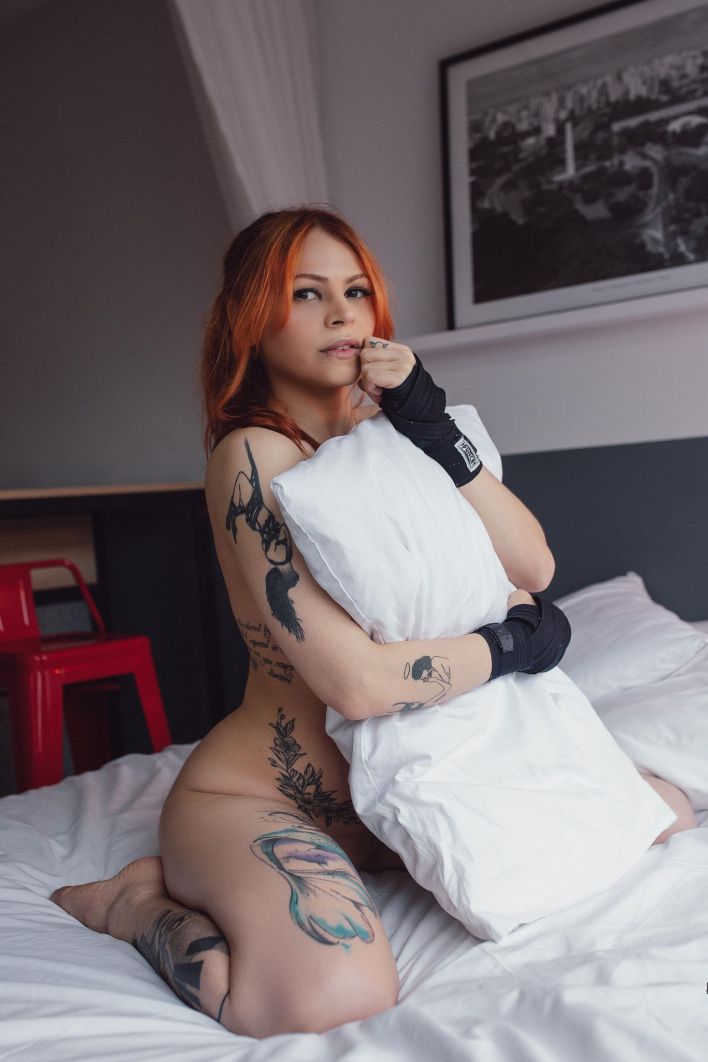 Haru in No Mercy. Эскиз 35