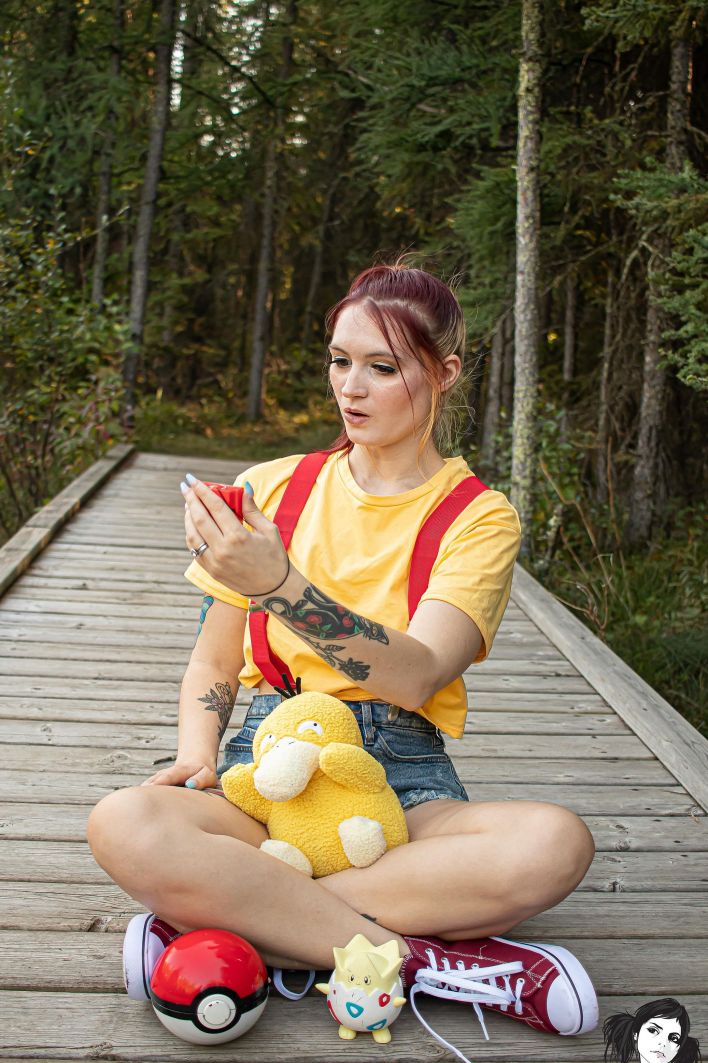 Celestial in Barbie - Misty Pokemon Trainer. Эскиз 11