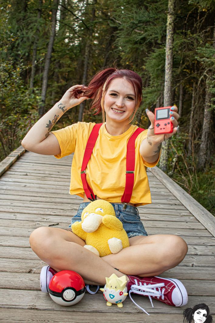 Celestial in Barbie - Misty Pokemon Trainer. Эскиз 14