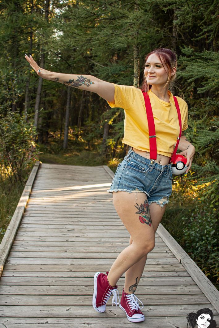 Celestial in Barbie - Misty Pokemon Trainer. Эскиз 5