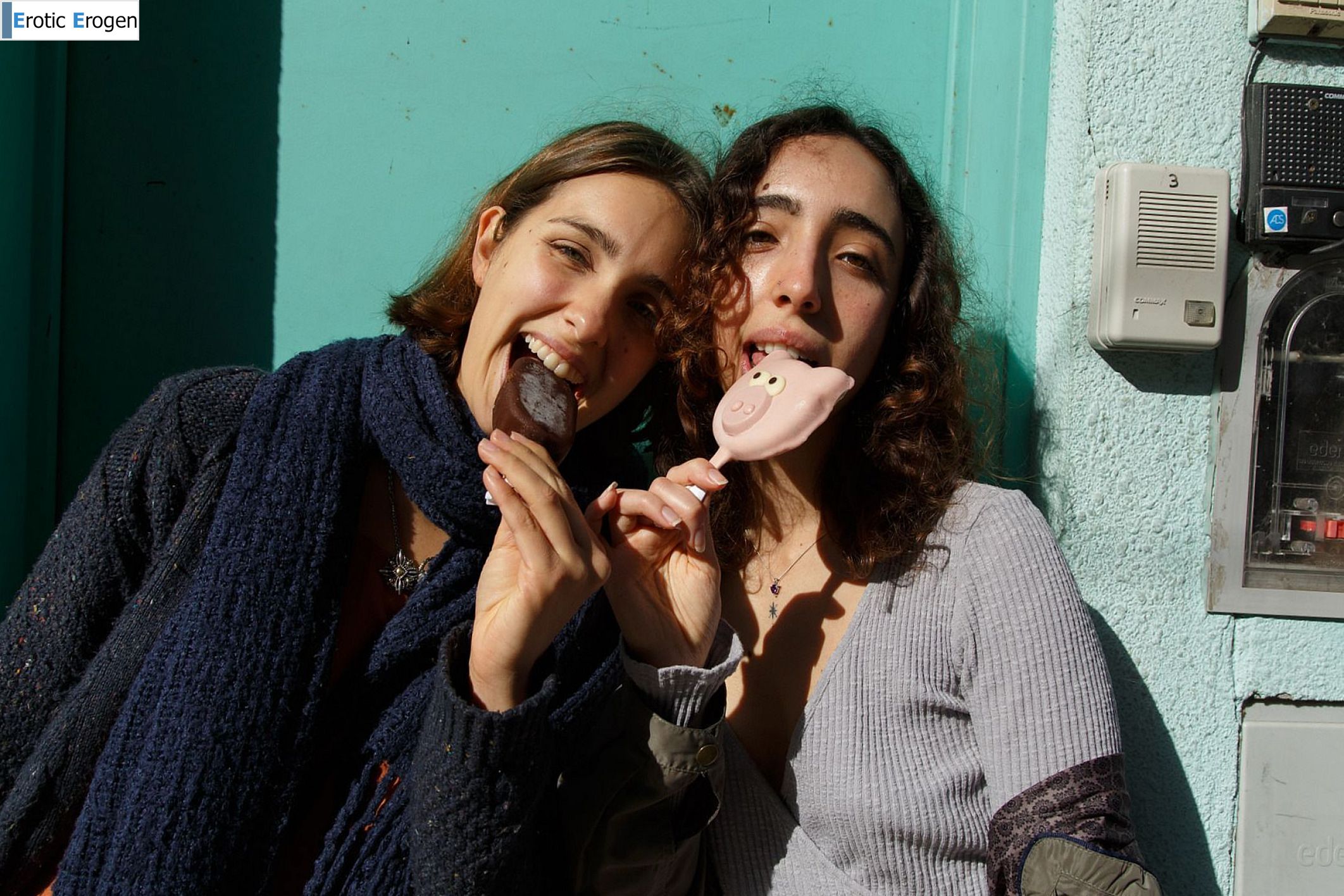 Zoe And Emma in Cafe Orno 1. Picture 12