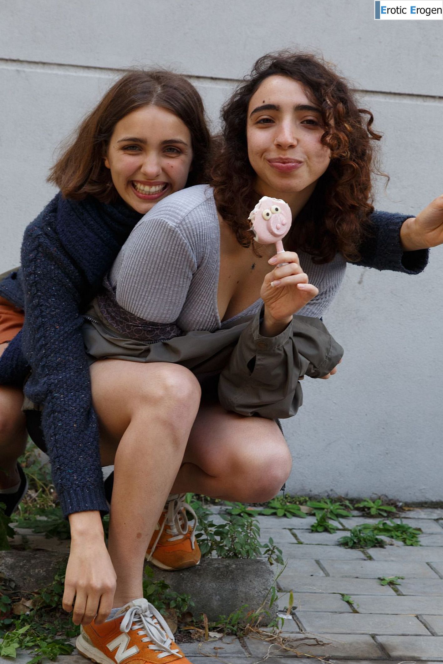 Zoe And Emma in Cafe Orno 1. Picture 18
