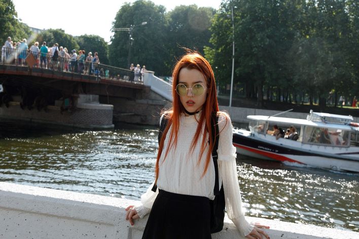 Luba Cherisova in On Red Wednesday. Эскиз 13