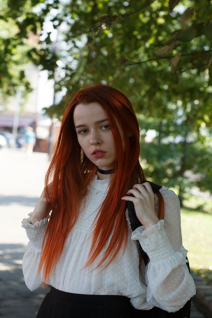 Luba Cherisova in On Red Wednesday. Эскиз 1