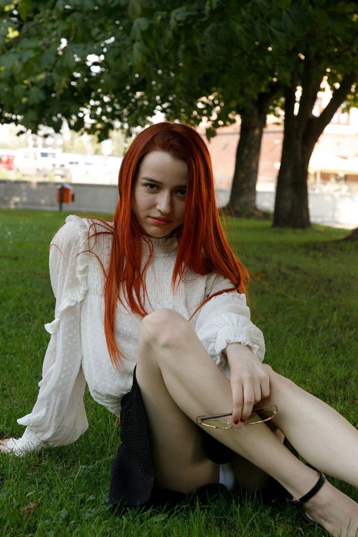 Luba Cherisova in On Red Wednesday. Эскиз 20