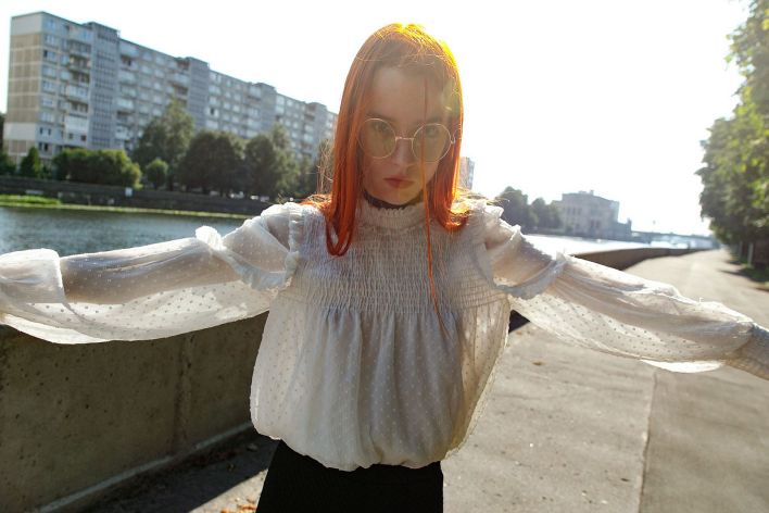 Luba Cherisova in On Red Wednesday. Эскиз 25