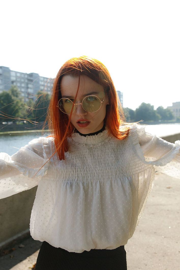 Luba Cherisova in On Red Wednesday. Эскиз 26