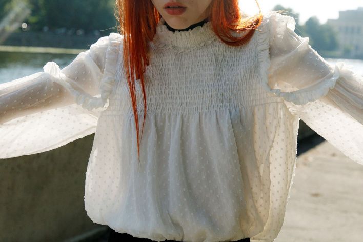 Luba Cherisova in On Red Wednesday. Эскиз 27