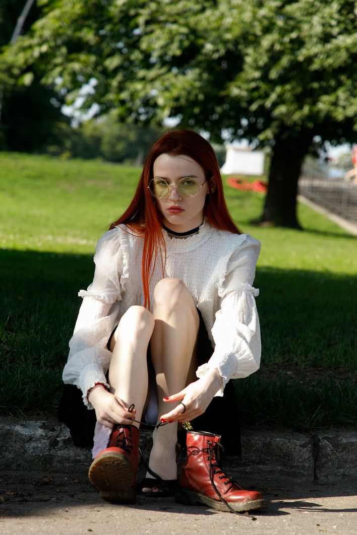 Luba Cherisova in On Red Wednesday. Эскиз 31