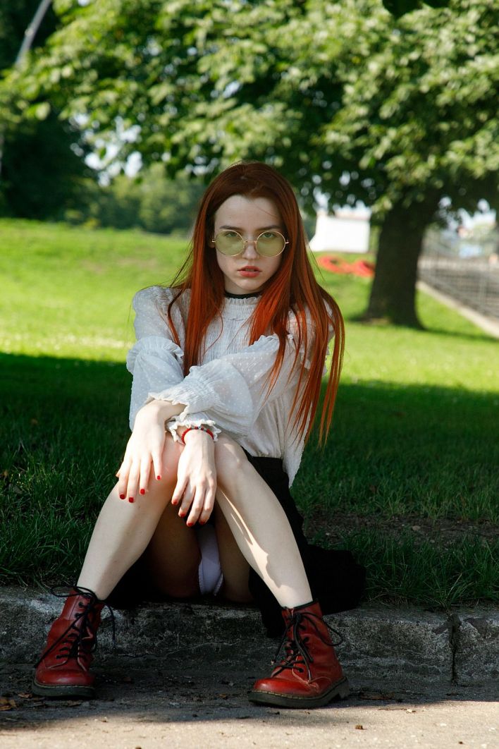 Luba Cherisova in On Red Wednesday. Эскиз 32