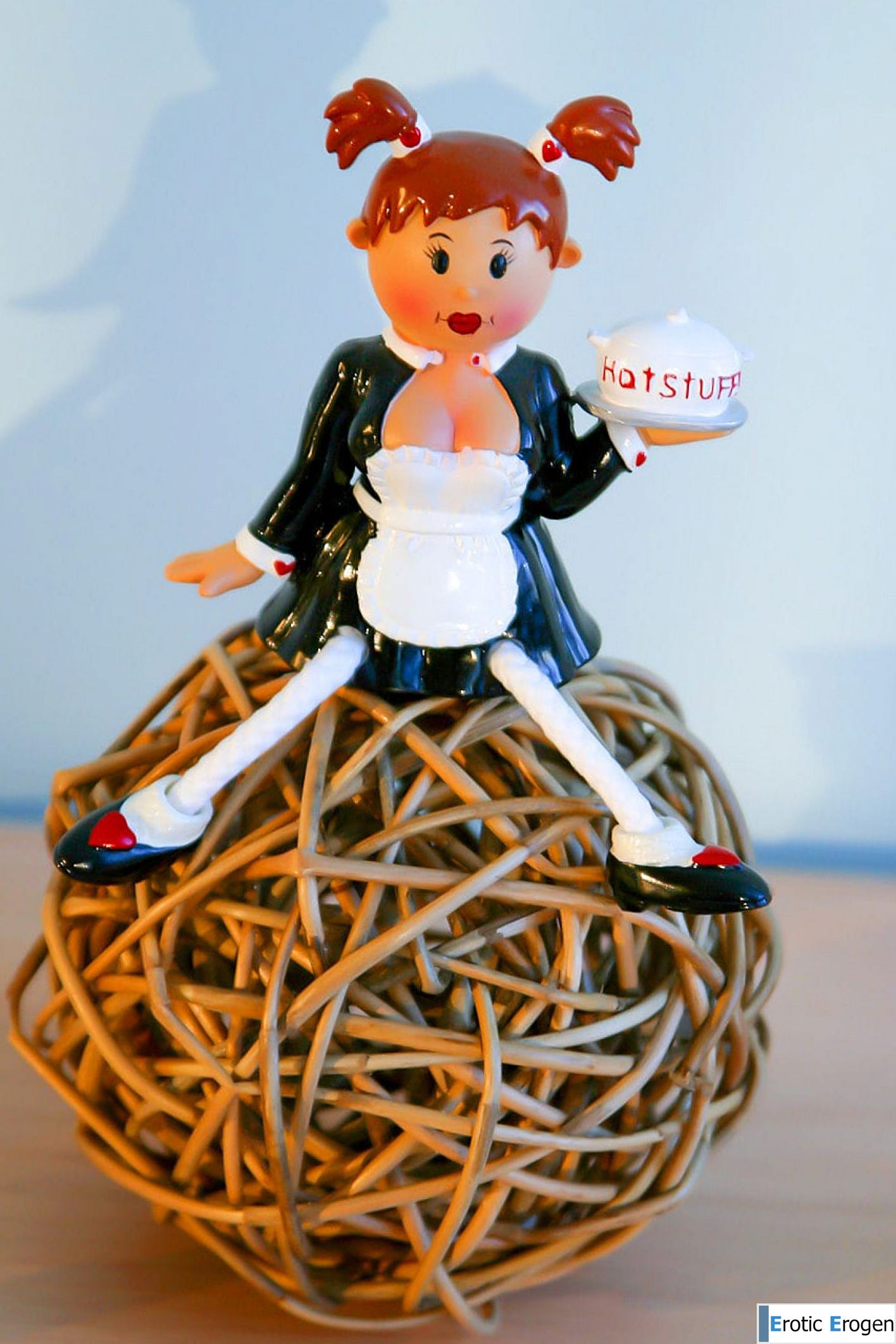 Anoushka E in Brunette Girl With Socks. Picture 2