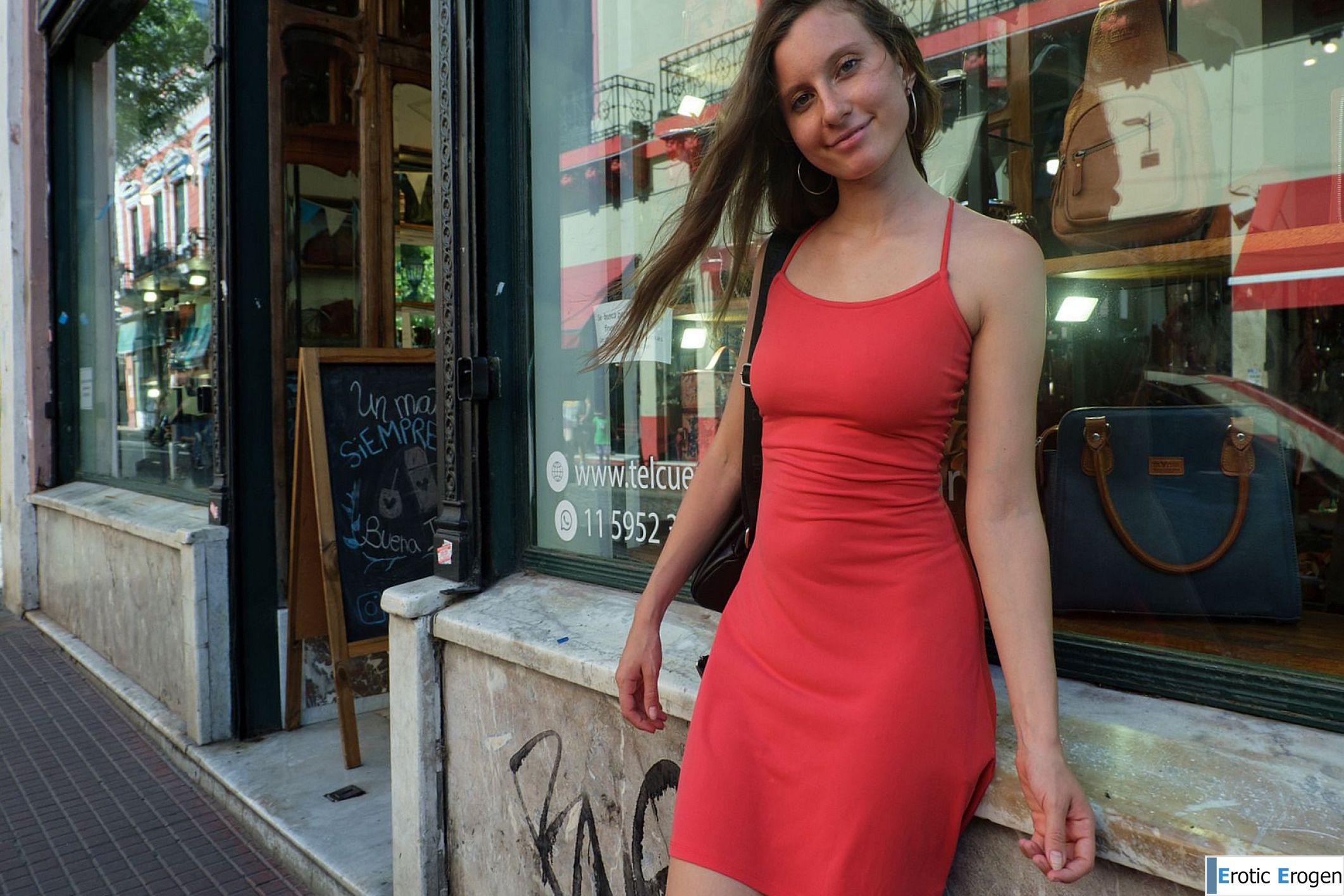 Julie Bernal in Thank You Red. Slide 26