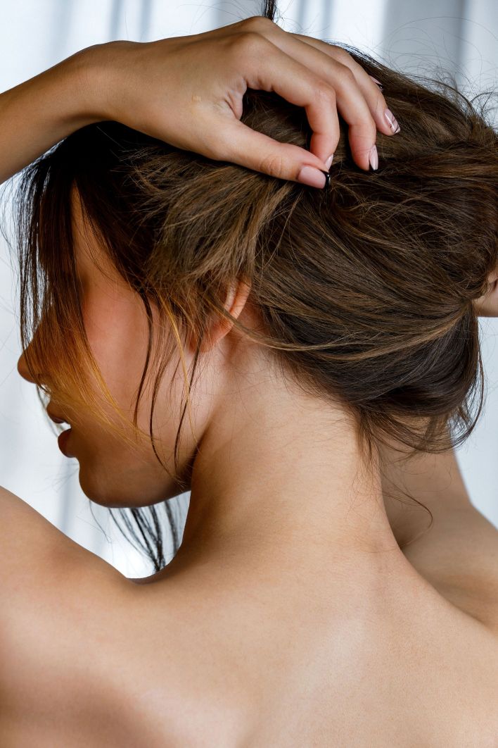 Giselle in Gold Lingerie. Thumb 34