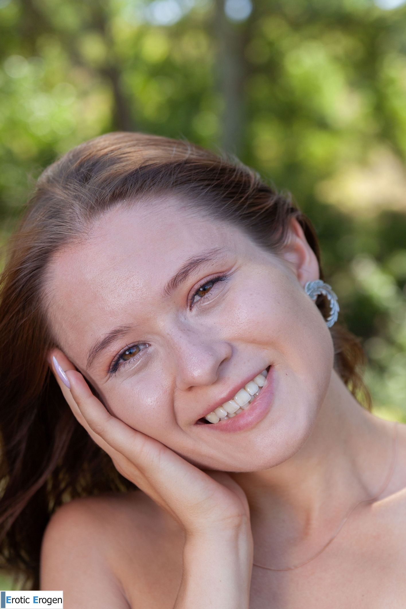 Skye Bloom in Denim Shorts. Slide 30