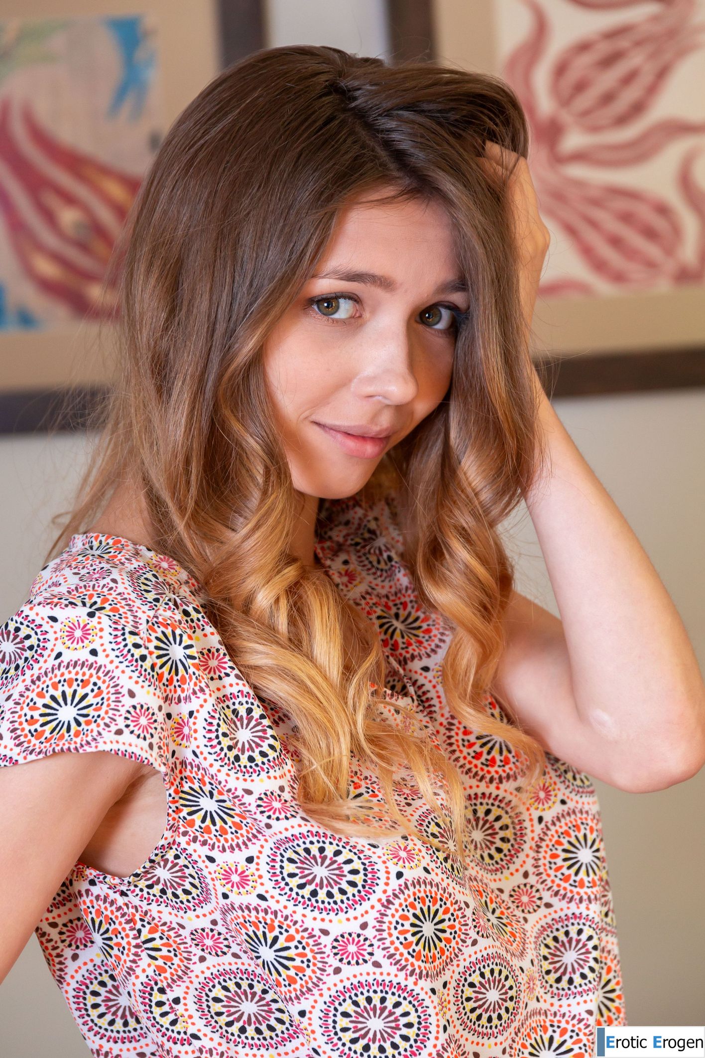 Mila Azul in Contemplation. Слайд 1