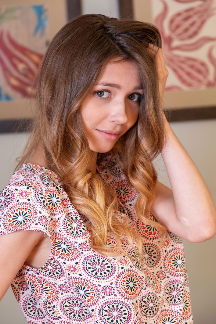 Mila Azul in Contemplation. Эскиз 1