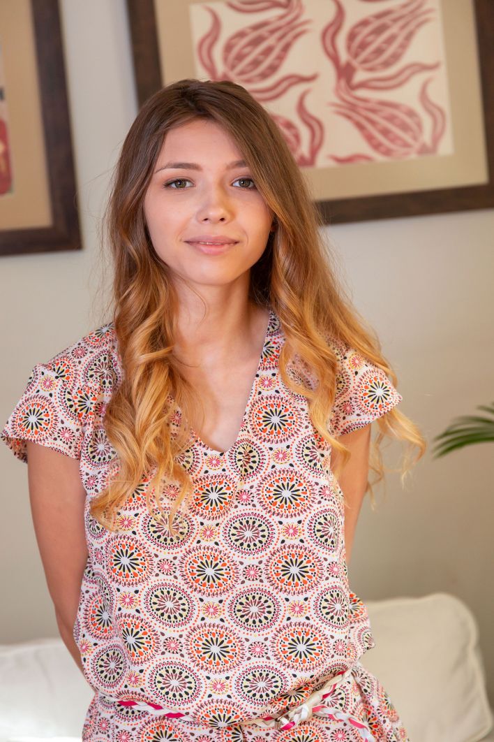 Mila Azul in Contemplation. Эскиз 40