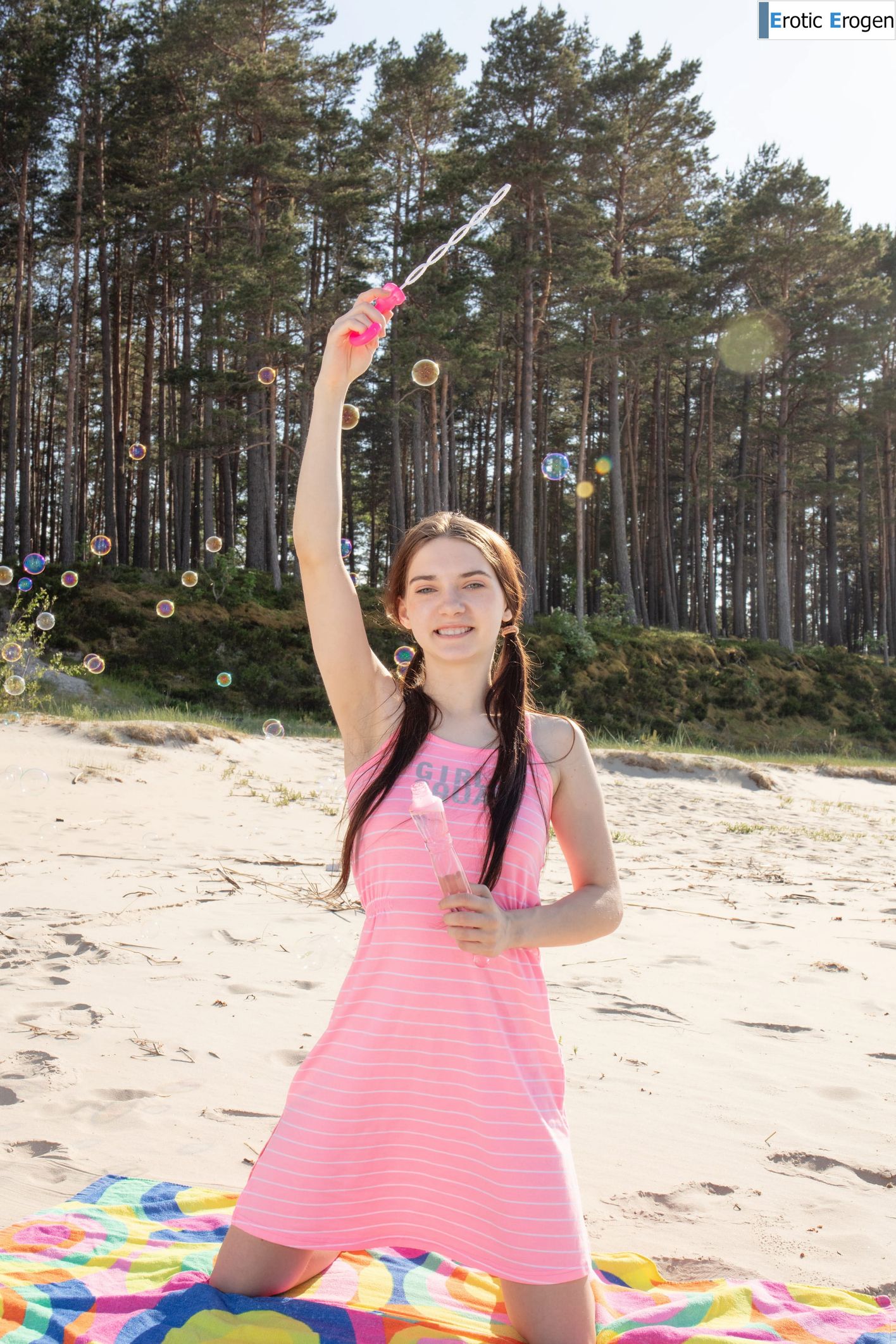 Ernesta in Outdoor Game. Slide 2