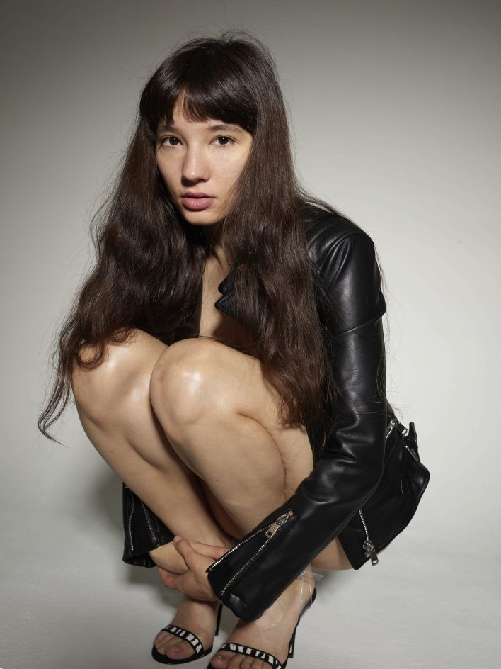 Katya V in Leather And Skin. Thumb 24