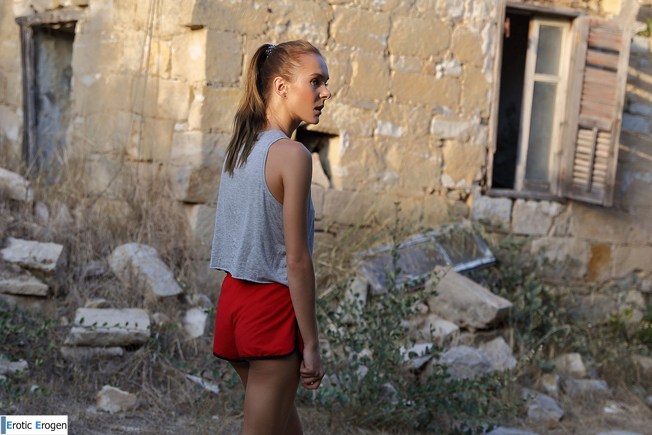 Karissa Diamond in Postcard From Cyprus. Slide 22