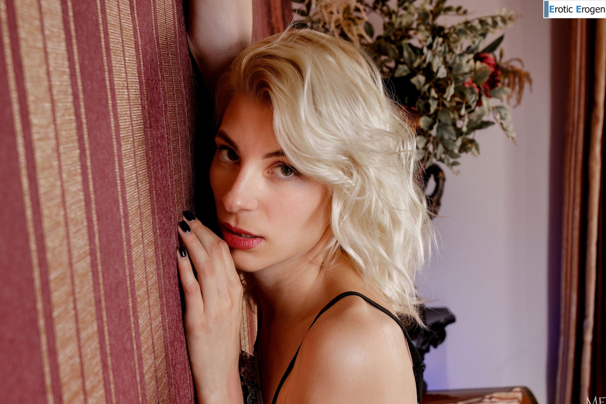 Paulina Pace in Red Room. Slide 11