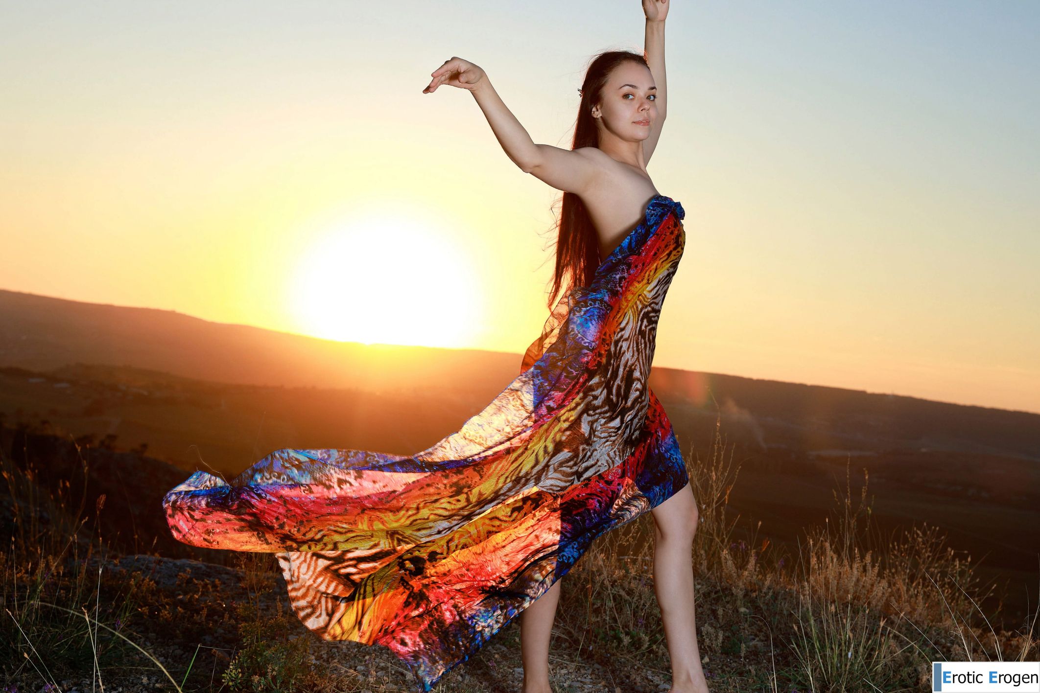 Mia Grandi in Catching Sunset. Slide 1