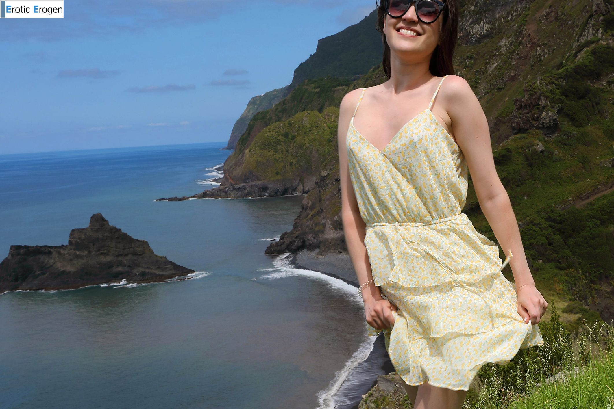 Amelia in Postcard From Madeira. Slide 11