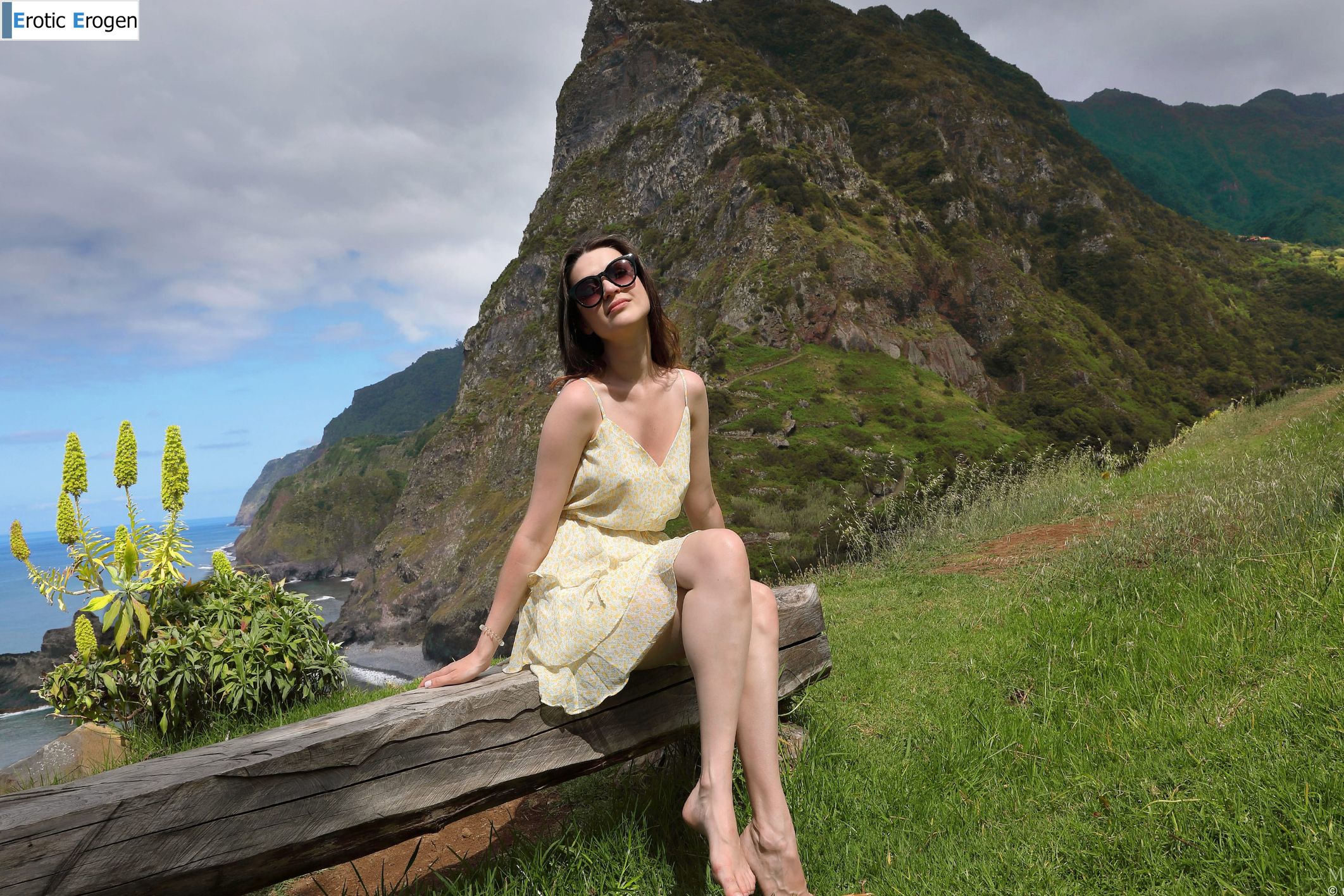 Amelia in Postcard From Madeira. Slide 9